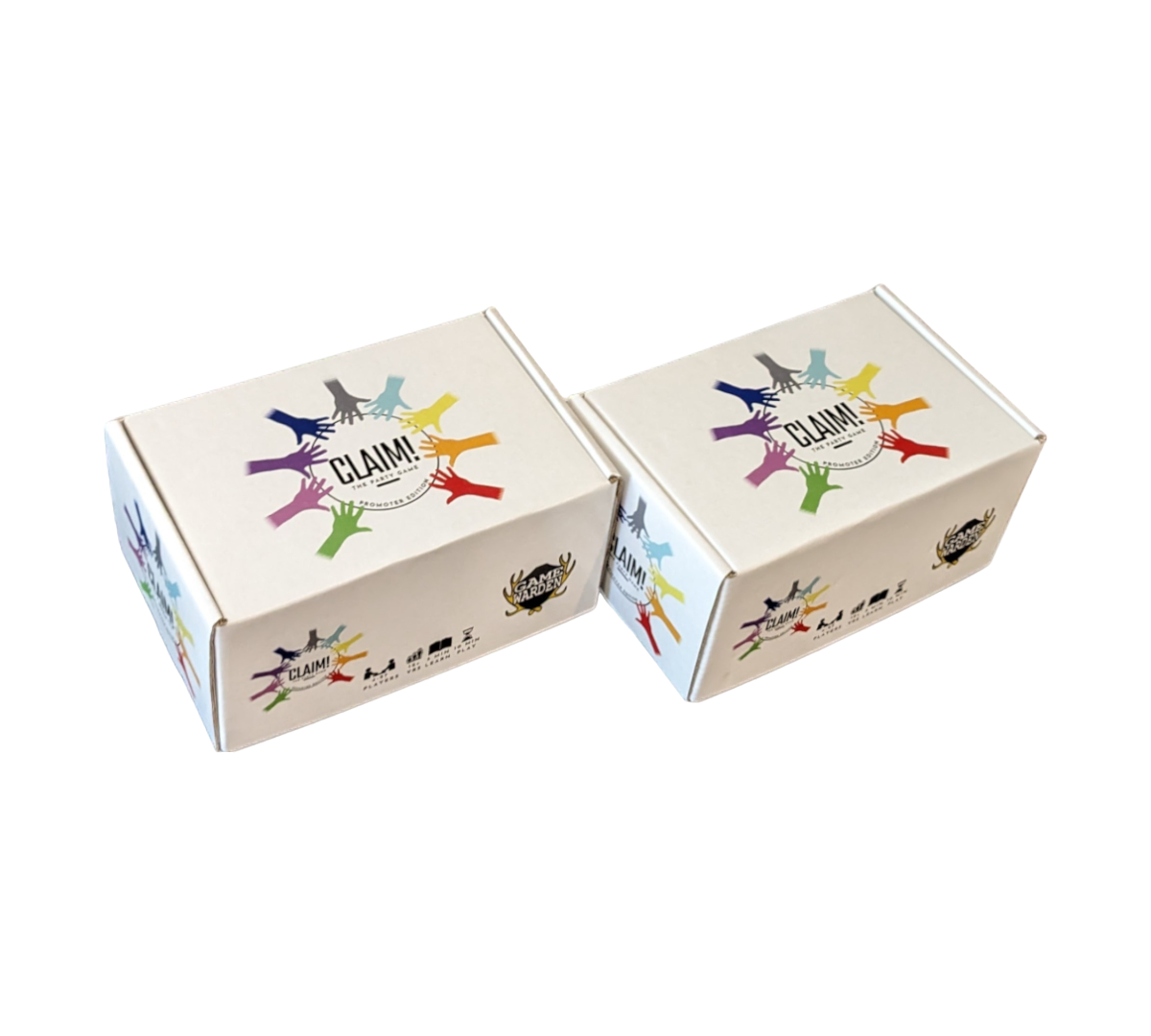 Two (2) Copies of Claim! The Party Game- Promoter Edition
